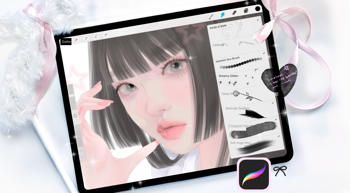 [Encore] 200 Dreamy Procreate Brushes Collection
