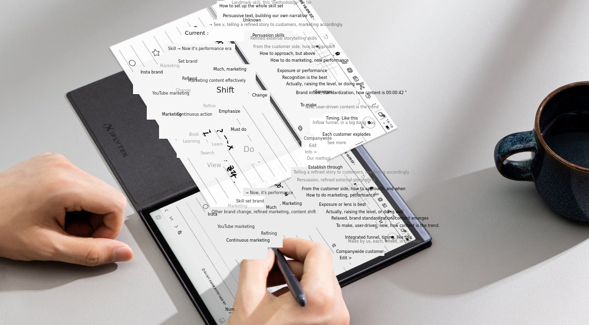 [Global 1 Billion] The World's Most Advanced Note | E-Ink Tablet PC Revolution