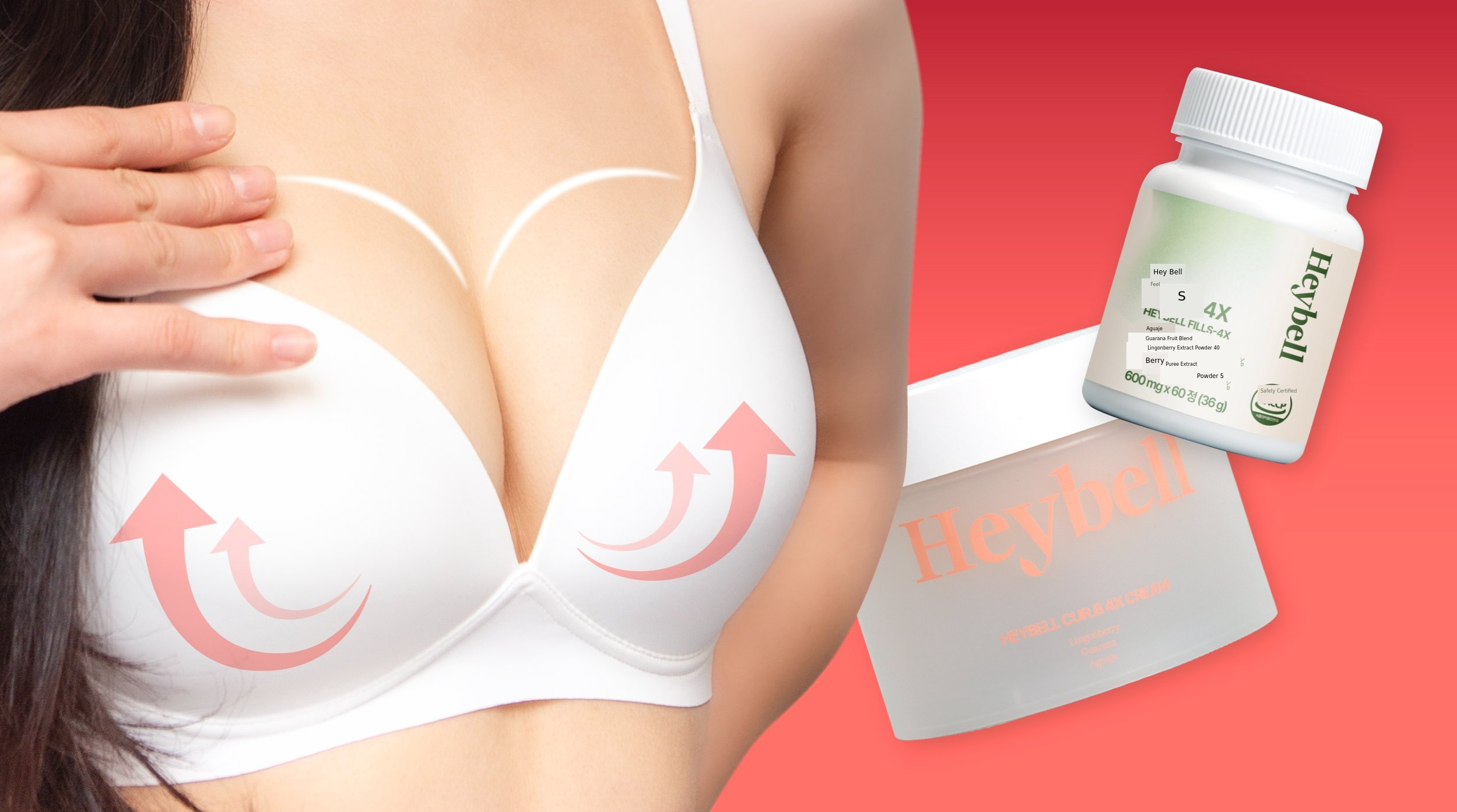 [Clinically Proven] 15 Minutes a Day for Fuller Volume🩷 Breast Cream & Supplement